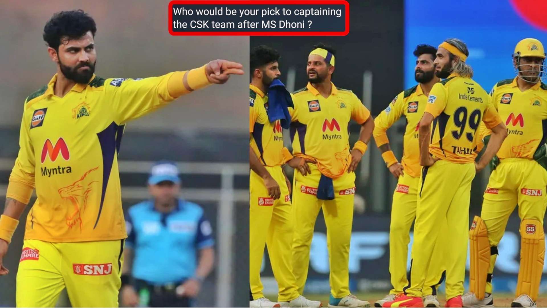 Ravindra Jadeja S Deleted Tweet About Future CSK Captain Goe