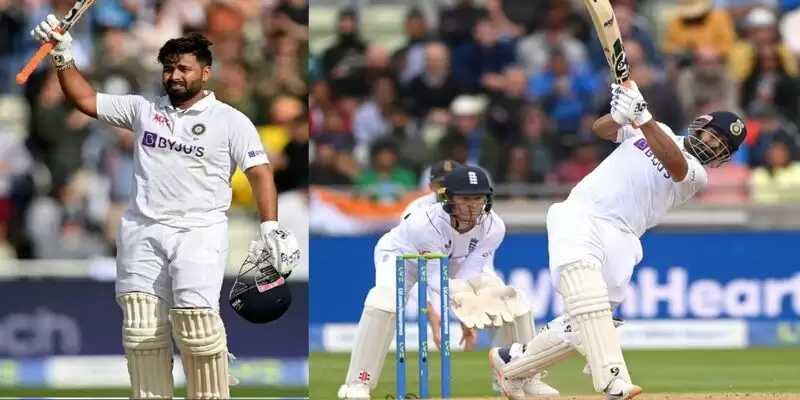 Rishabh Pant breaks a 72-year-old record in the fifth Test against England at Edgbaston