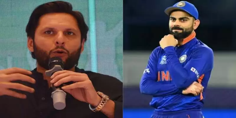 Shahid Afridi makes a five-word bold prediction about Virat Kohli's "future" before Asia Cup 2022