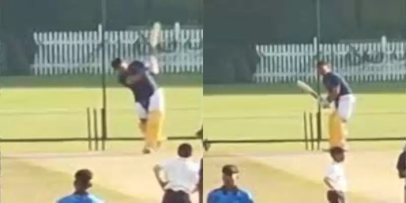 Watch: MS Dhoni hits towering sixes at the nets; starts preparations for IPL 2023