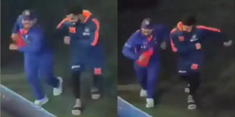 Watch: Virat Kohli and Ishan Kishan show their hilarious dance moves to entertain the crowd at Eden Gardens after the win in 2nd ODI