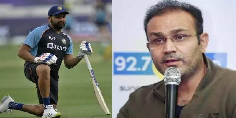 "He could be relieved from T20 captaincy"-  Virender Sehwag's big claim on injury-prone Rohit Sharma's career