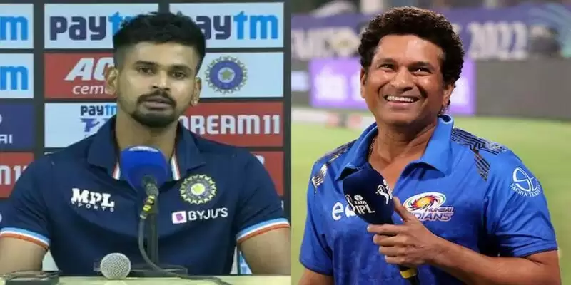 "Dekh Shreyas, the right thing to do"- Shreyas Iyer reveals the career-changing advice he got from Sachin Tendulkar in his early days