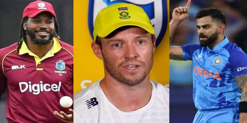 "My greatest T20 player of all time is....."- AB de Villiers picks the "T20 G.O.A.T. "; leaves out Virat, Gayle or Babar 