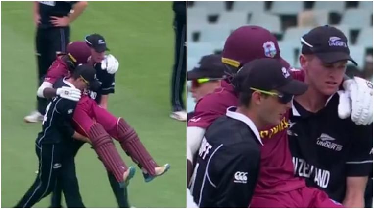 New Zealand U-19 cricketers showcase Spirit of Cricket with a fantastic gesture in a match against West Indies U-19s
