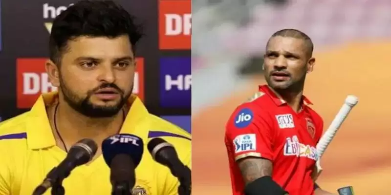 "If Dinesh Karthik Can Comeback, Why Not Shikhar Dhawan" - Suresh Raina questions BCCI ahead of SA T20Is