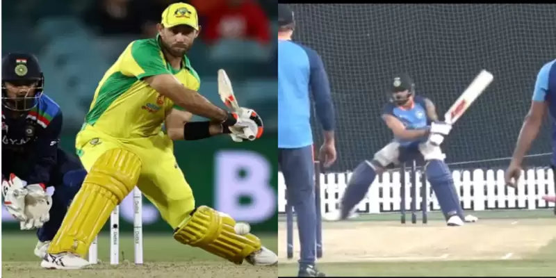 Watch: "Maxwell mode" onn, Virat Kohli hit an outrageous switch-hit six off Chahal in net session of Asia Cup