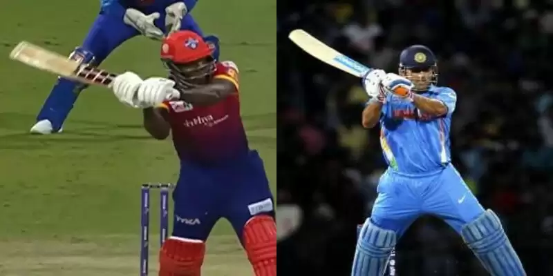 Watch: "Powell does MSD"- Rovman Powell leaves fans stunned with MS Dhoni's "helicopter shot" against Keiron Pollard in ILT20