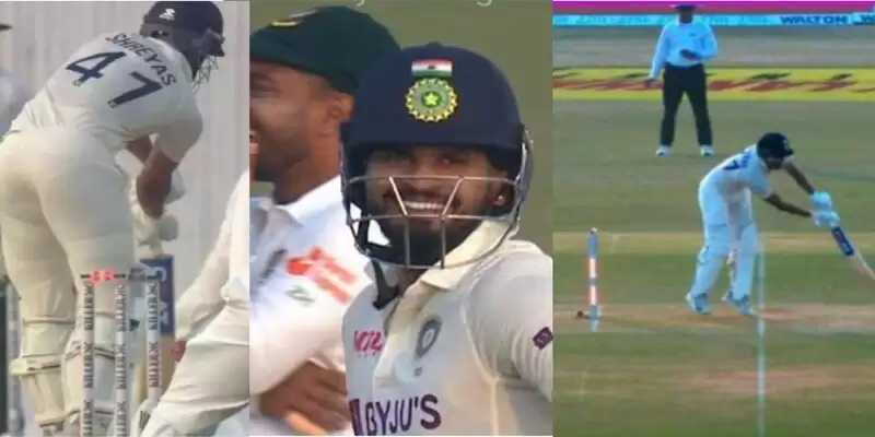 Watch: Fortunate Shreyas Iyer gets bowled but survives as the bails didn't fall down