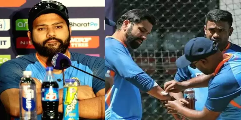 "I was hit yesterday.."- Rohit Sharma gives an important update on his injury during net session ahead of semi-final