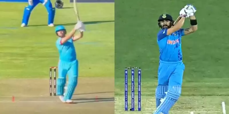 Watch: Will Jacks plays Virat Kohli's epic 2022 T20 World Cup six against Haris Rauf in the SA20