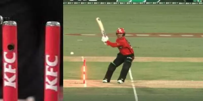 Watch: "Bizarre BBL moment"- Batter gets "hit-wicket" without touching the stumps; leaves fans in shock