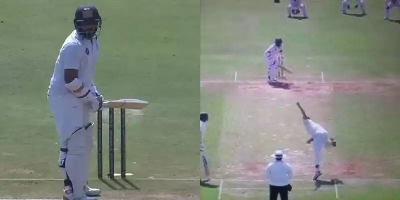 Watch: Hanuman Vihari comes out to bat despite fractured wrist and bats left-handed against MP in Ranji Trophy quarterfinal