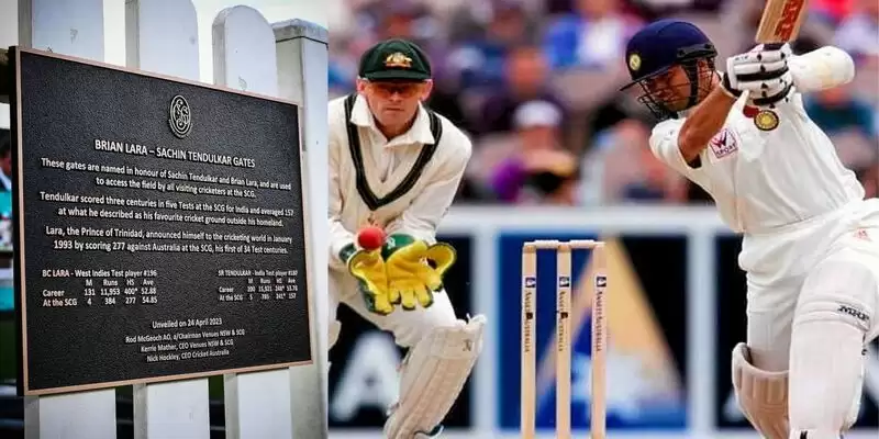 Sachin Tendulkar turns 50: SCG unveiled a gate named after his name as a special birthday mark
