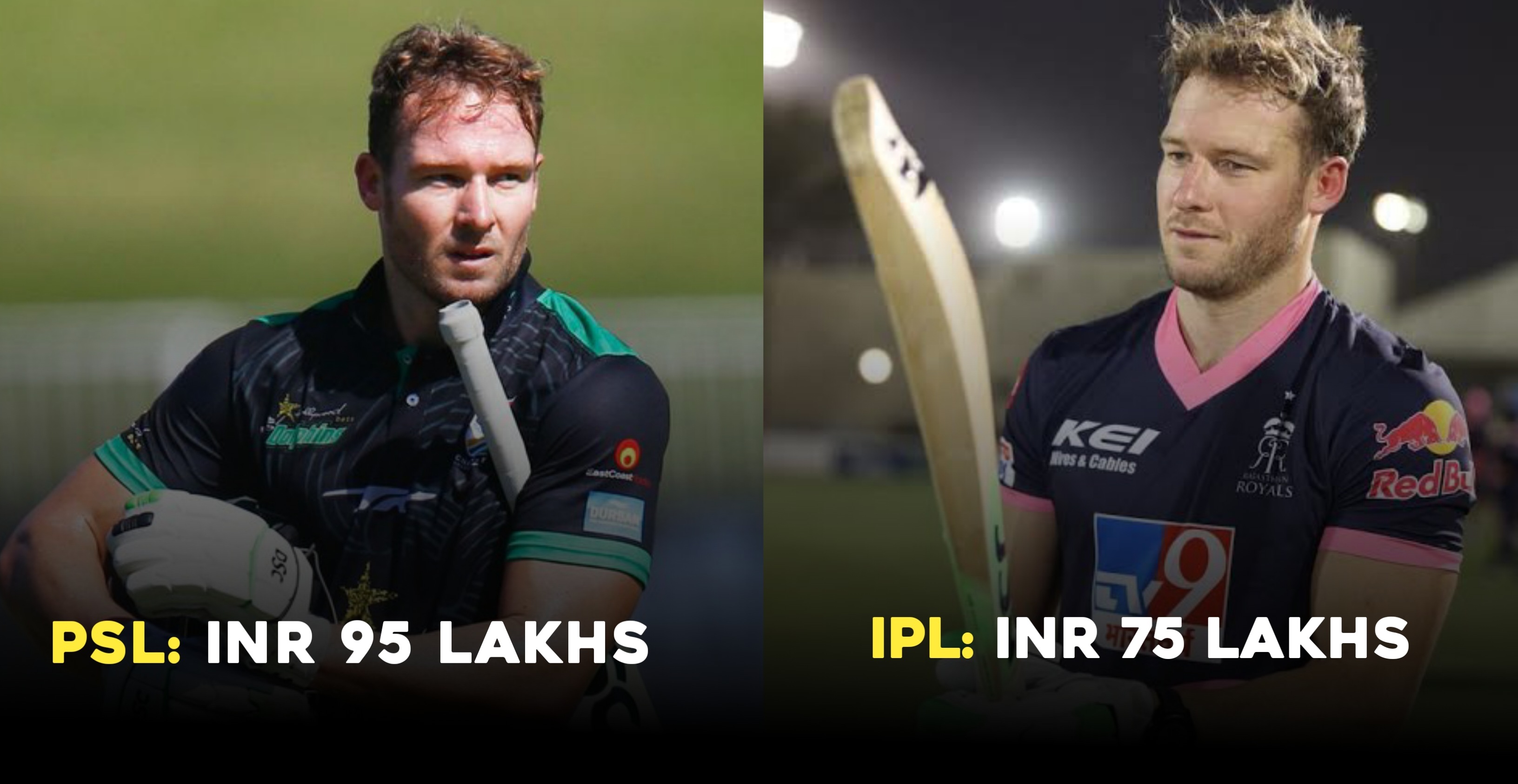 Salaries of IPL Cricketers Playing In The Pakistan Super League (PSL)