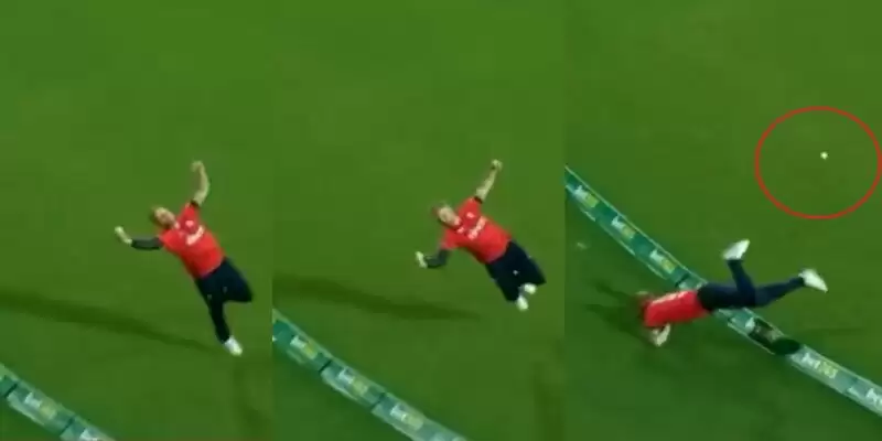 Watch: Ben Stokes's acrobatic effort at boundary saves a certain six for England in 2nd T20 vs AUS