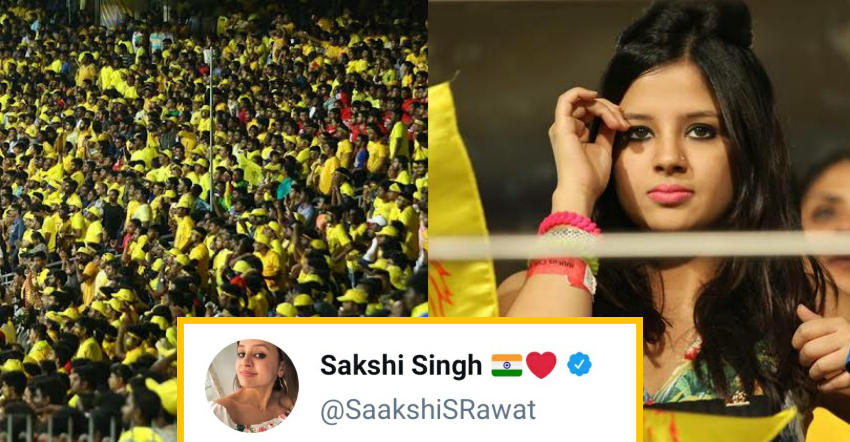 2898px x 1507px - Sakshi Dhoni posts a heart-touching message for CSK fans after playoff  hopes ended