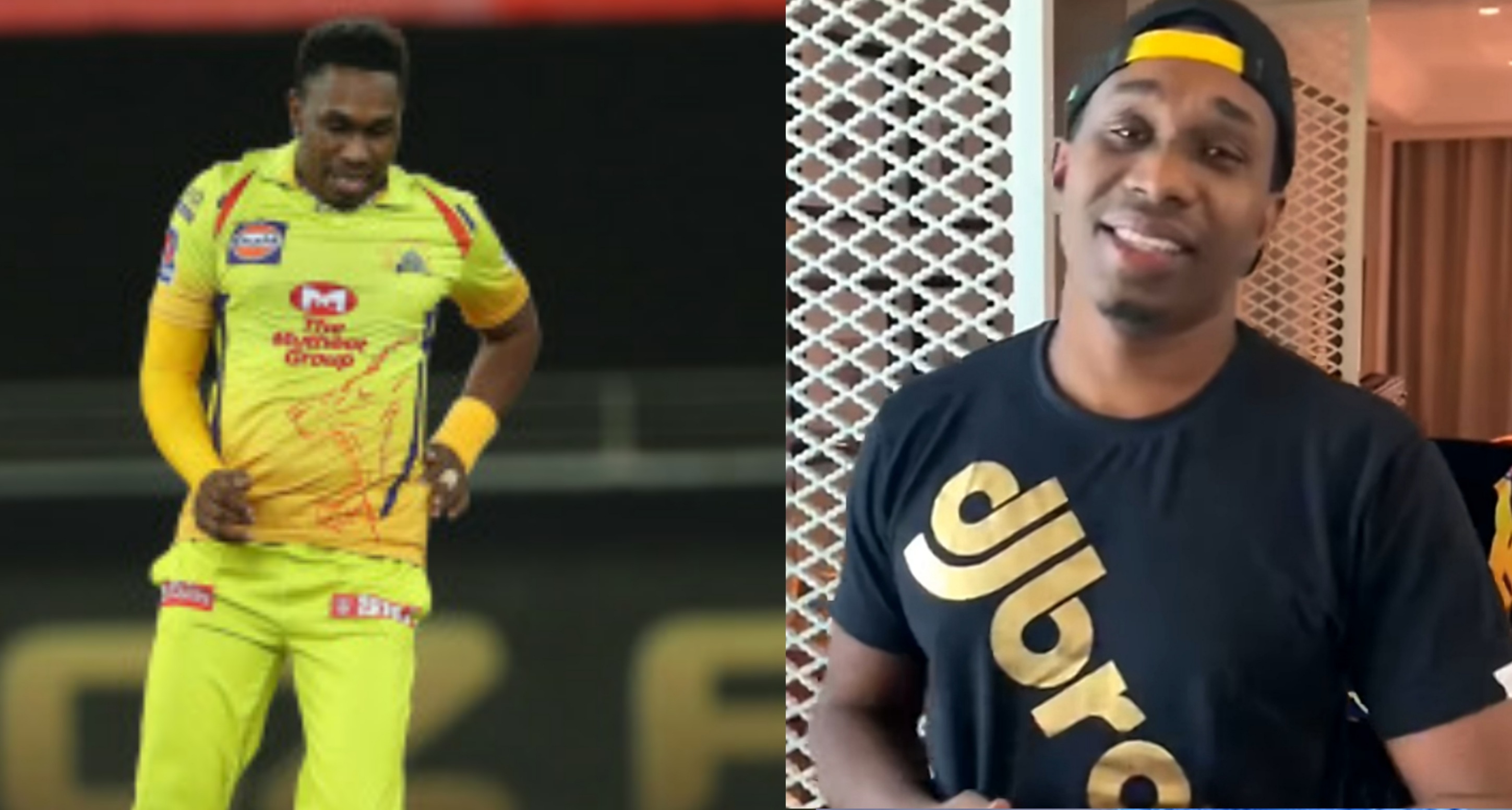 Dwayne Bravo sends an Emotional Message For all Chennai Super Kings Fans