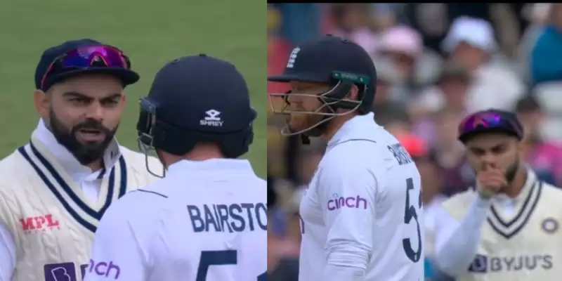 Watch: Virat Kohli and Jonny Bairstow had a heated argument on Day 3 of fifth Test