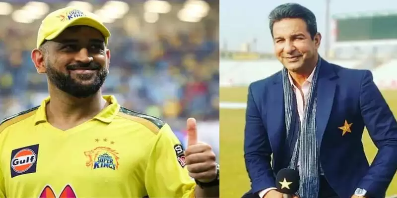 "They won’t get a better option than..."- Wasim Akram picks MS Dhoni's successor; leaves Jadeja and Stokes