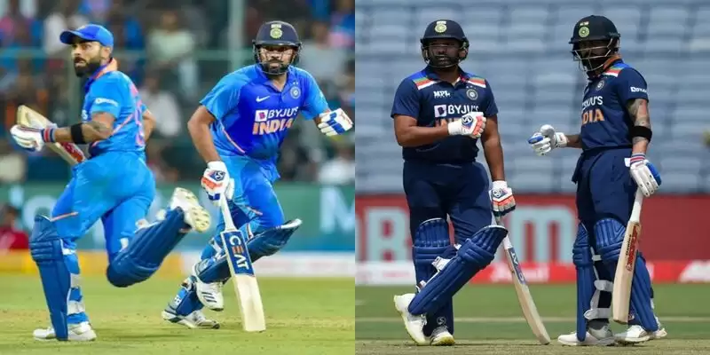 Rohit Sharma-Virat Kohli are two runs away from smashing the Staggering World Record in ODIs