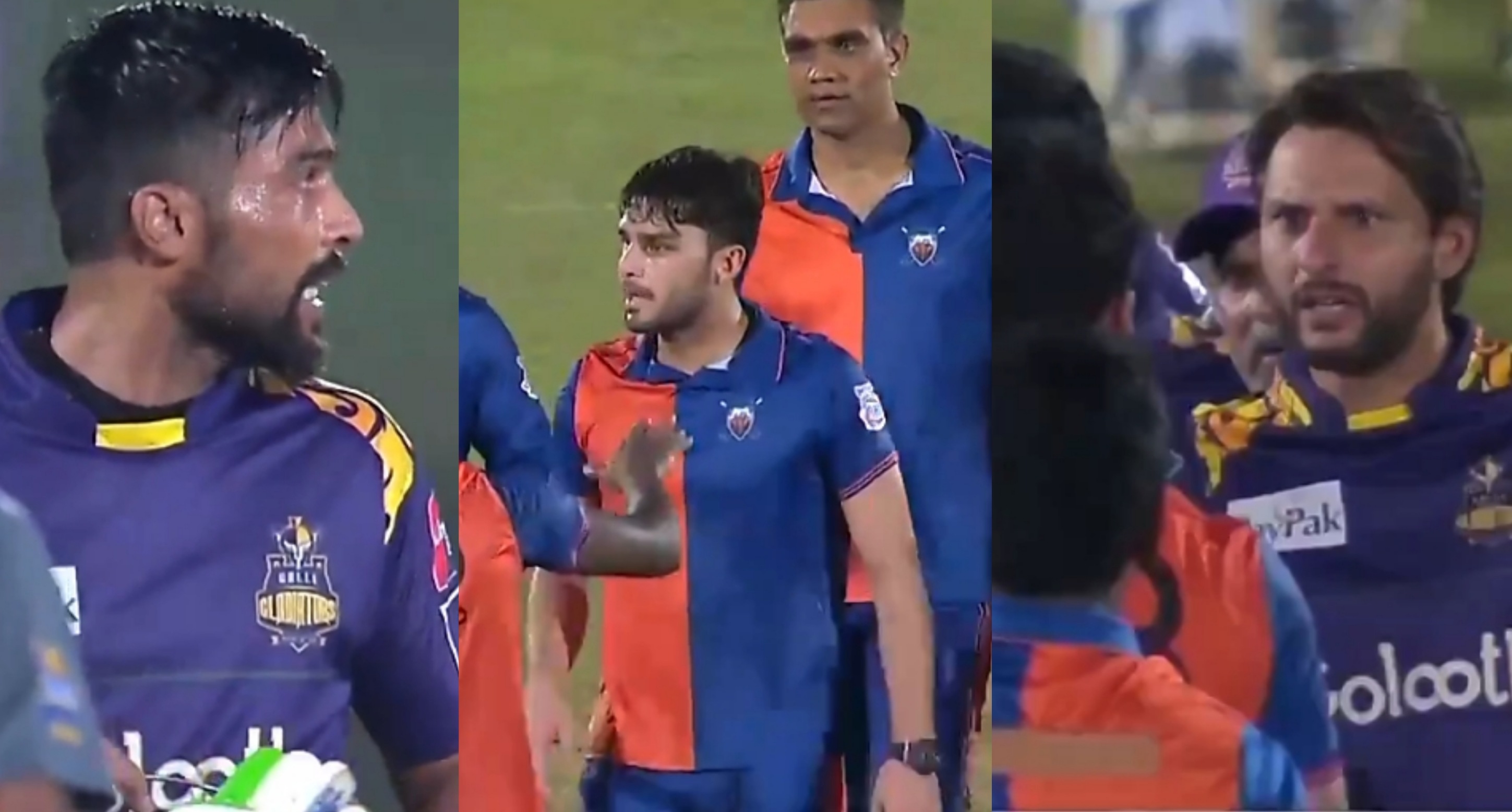 WATCH: Shahid Afridi scolds an Afghan player after he sledged Mohammad ...