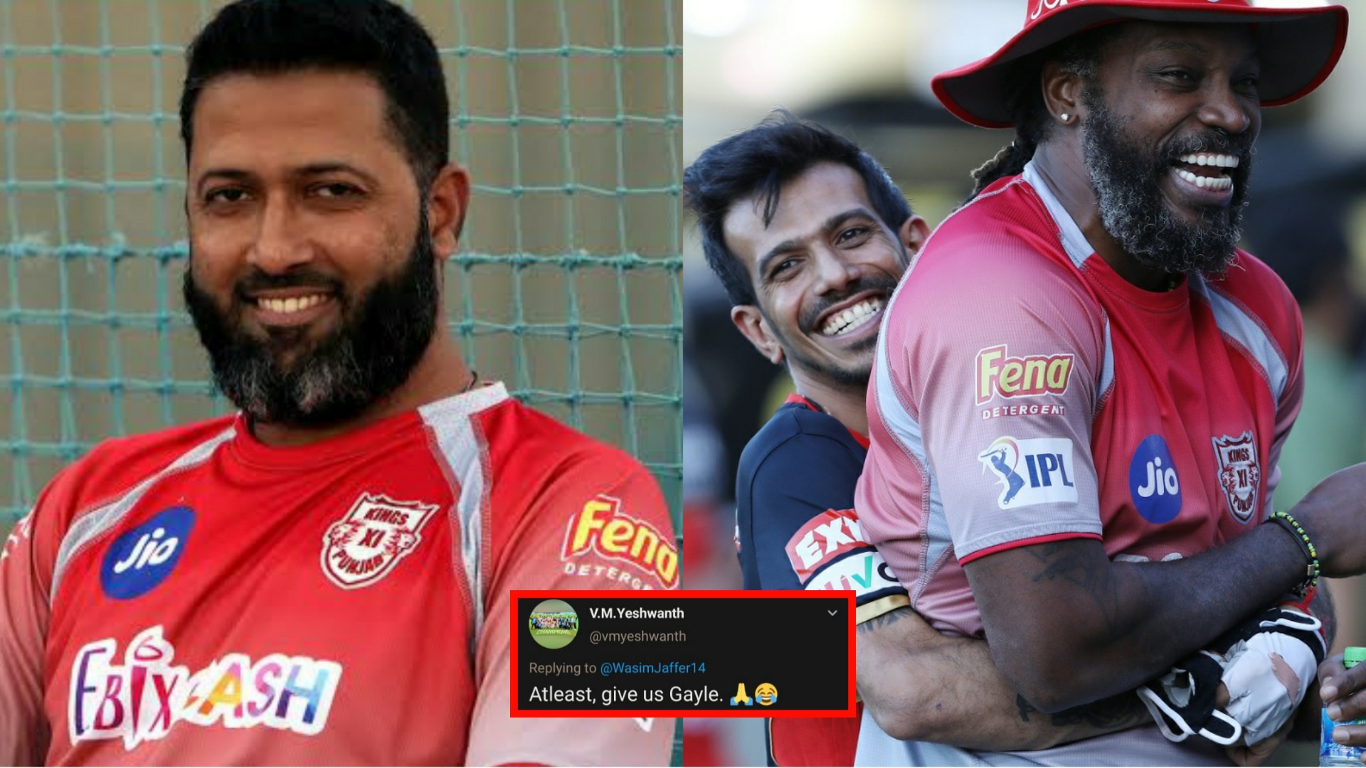 Wasim Jaffer gives hilarious reply to an RCB fan who wanted Chris Gayle back