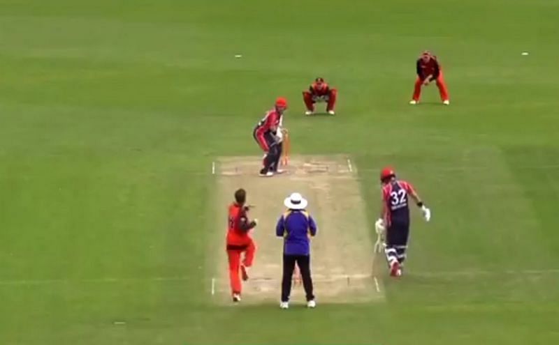 Watch: Tim Paine tries his luck in bowling, takes a wicket