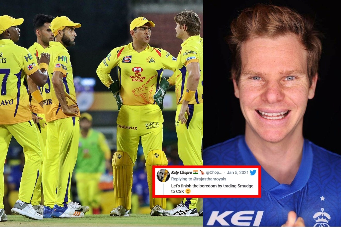 Rajasthan Royals give epic reply to a fan who wanted Steve Smith in CSK