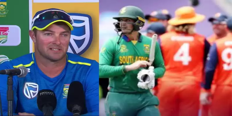 "Our plans were...."- SA head coach Mark Boucher opens up after sucking defeat vs Netherlands 