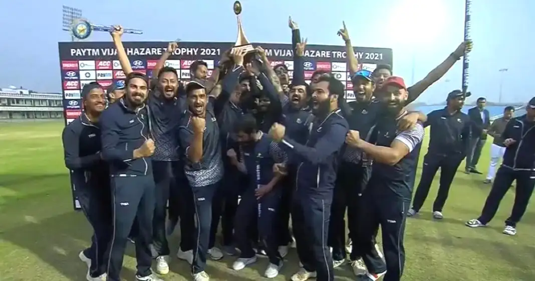Himachal Pradesh wins the Vijay Hazare Trophy 2021