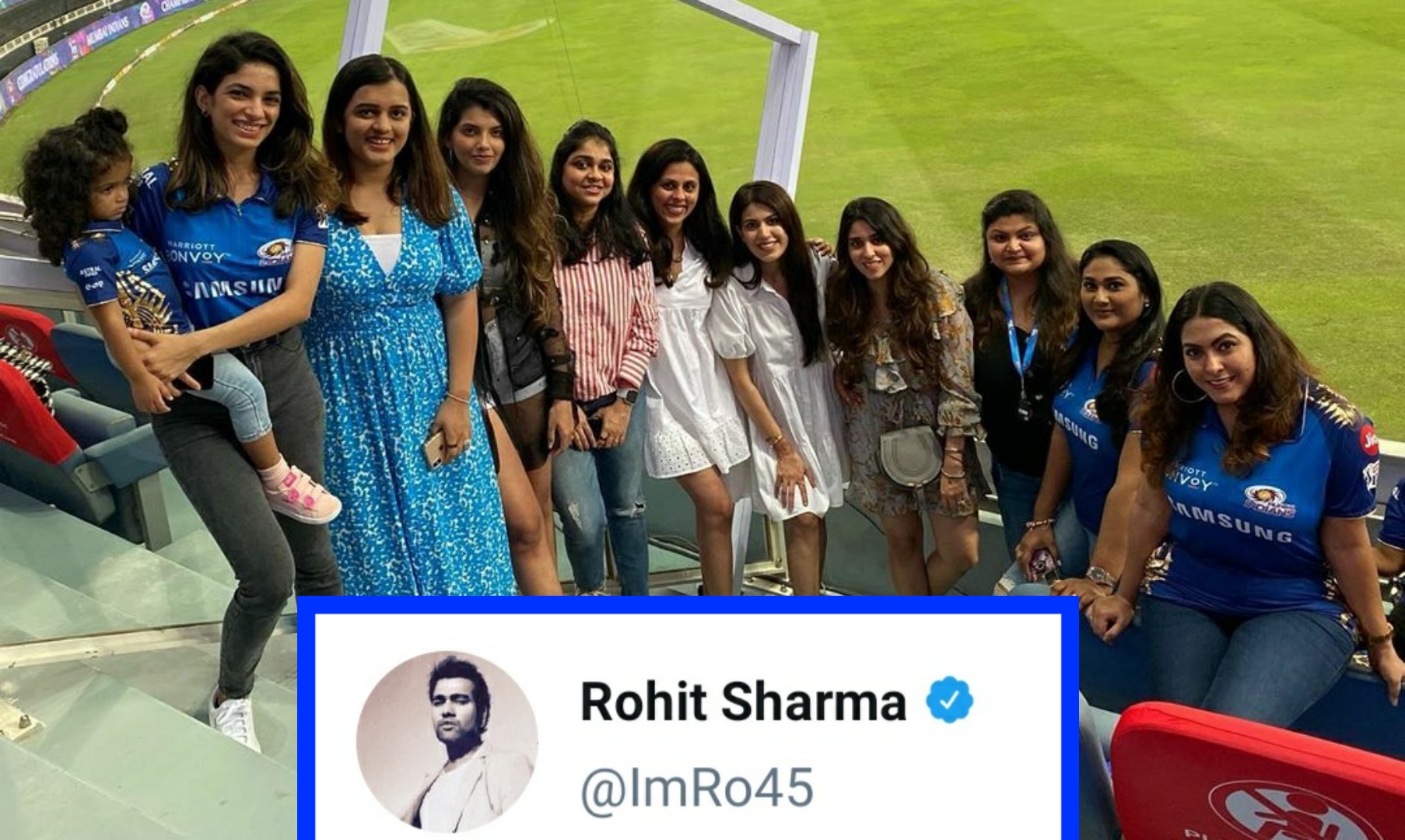 Captain Rohit Sharma lauds the Mumbai Indians' better halves for their constant support in IPL 2020