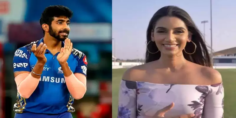 "My husband is on fire" - Sanjana Ganesan reacts to Bumrah's five-wicket haul against Kolkata Knight Riders