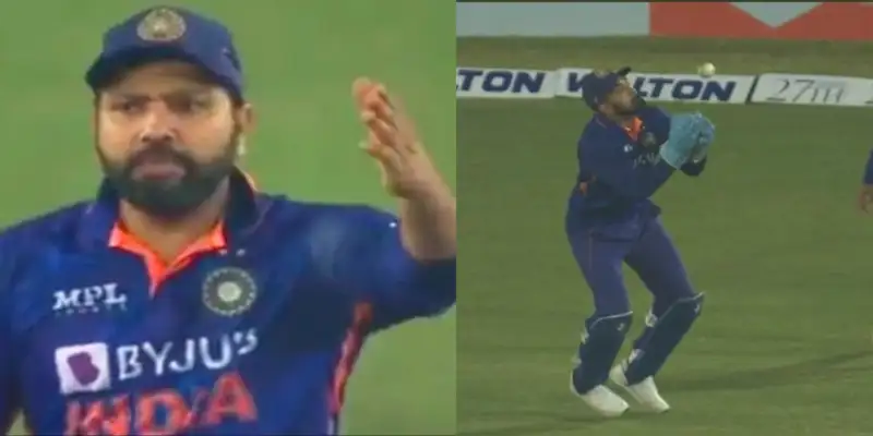 Watch: KL Rahul drops Mehidy Hasan Miraz's catch, who wins Bangladesh 1st ODI; Rohit Sharma losing his cool