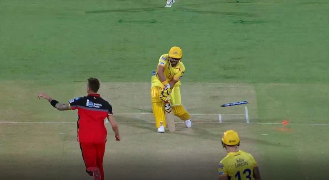 VIDEO: Dale Steyn dismissed Suresh Raina with a terrific yorker in IPL 2019