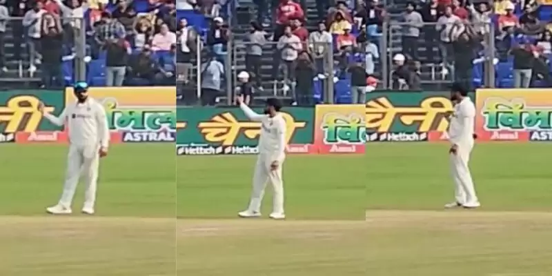 Watch: Virat Kohli's heartwarming gesture to stop fans from shouting "RCB, RCB" and ask them to chant for Indian Team in Delhi Test