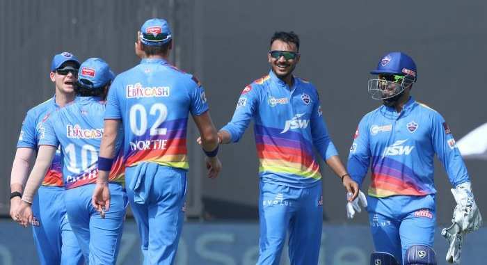 CricketGully on X: Delhi Capitals going to wear Rainbow Jersey for  tomorrow's last game against CSK in Delhi.  / X